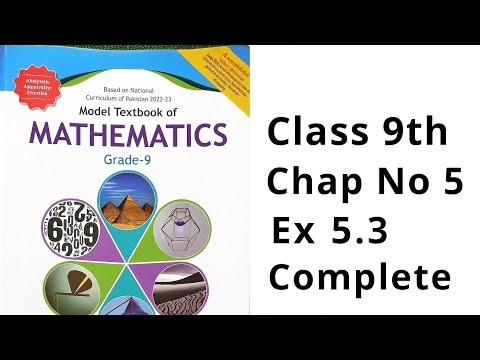 Class 9 Maths Chapter 5| Exercise 5.3 Complete Solution