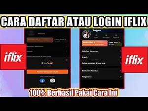 Update!!! Cara Daftar Aplikasi Iflix || Cara Login Iflix