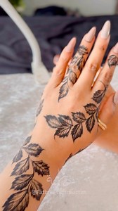 622K views · 3.5K reactions | Small Leaf Henna Design Tutorial for Beginners | Easy & Elegant Mehndi #leafhenna #hennatutorial #beginnerhenna #smallmehndi #easyhenna #mehndidesign #hennaforbeginners #leafdesign | Fatima hennaartist | Facebook