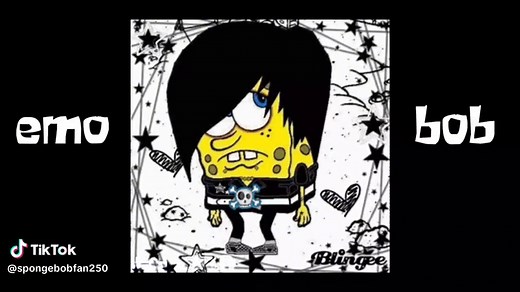 Emo Spongebob Edits for Fans of Emo Culture