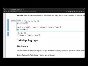 Recitation 0a | Python Fundamentals - Intro to Python (1/2)