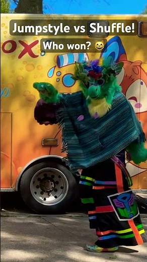 Shuffle Vs Jumpstyle #furry #fursuit #hardstyle