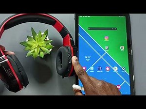 SAMSUNG Galaxy Tab | How to Connect Bluetooth Headphone | Pair Wireless Headphones