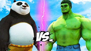 The epic battle between Hulk vs Po (Kung Fu Panda) place in Game Grand Theft Auto V #KjraGaming #EpicBattle #EpicSuperheroesBattle | Kjragaming