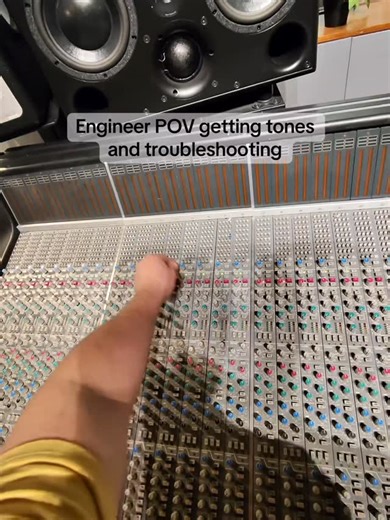 Victor Gaspar on Instagram: "Getting tones when a channel decides to give out on me on the SSL mixing console. These are the things that you have to be prepared for as an engineer and know how to troubleshoot quickly to not stall the session. The nature of analog can be very unpredictable and this is what happens when you are working on a vintage SSL console. Its still fun recording and mixing on one though! 🎛️"