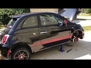 Fiat 500 Abarth Serpentine Belt Replacement
