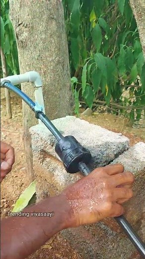 💥Drip Irrigation Setup!👆🏻 #gardening