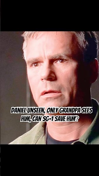 Daniel unseen, only grandpa sees him, can SG-1 save him？#stargate #shorts #series#shortvideo