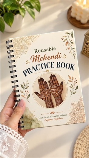 Resuable Mehndi Book Unboxing