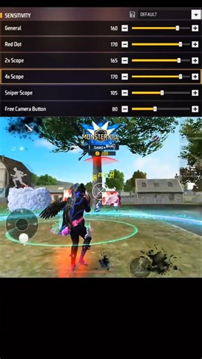 All Gun Headshot Sensitivity Setting After New Ob52 Update | Free Fire Max Auto Headshot Sensitivity