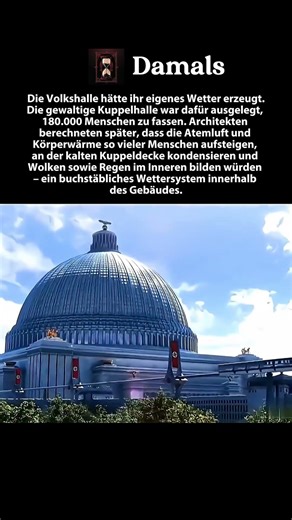 Volkshalle: Das Nazi-Gebäude, das sein eigenes Wetter erzeugt hätte