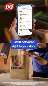Crispy, crunchy, delivered, devoured. That’s how we do it in the DQ App 😋 | Dairy Queen