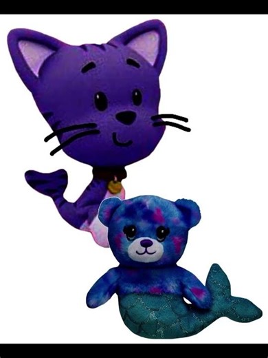 Bubble Guppies: Bubble Kitty w/MB Blue Mer-Bear