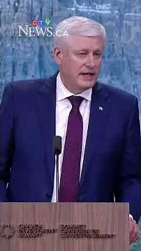 Canada 'must become more truly sovereign than it has been': former PM Harper