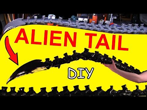 Alien Tail Build (Xenomorph Costume Part 3)