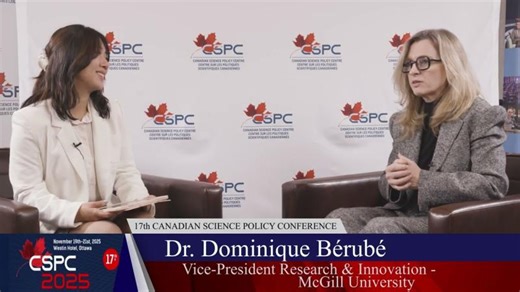 CSPC 2025 Interview Series - Dr. Dominique Bérubé | McGill Research + Innovation