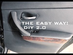 BMW E90 Sticky Door Pull DIY (Easy Method)