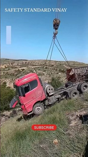 Recovery failed wire rope snapped. ‪@safetystandardvinay‬