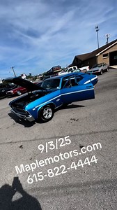 1968 Chevrolet Nova $22,900 Maple Motors # 3180 https://youtu.be/W-quoSWo20A #nova #1968 #chevrolet #nova #musclecars | Maple Motors