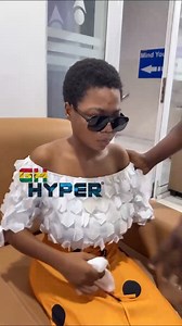 312K views · 9.3K reactions | Ibrahim Mahama Flies Suzzy Pinamang from Kumasi to Accra to start her Eye Surgery | One Ghana TV | Facebook