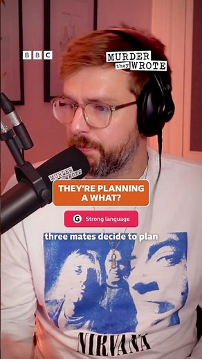 Come on, Iain. It's pronounced burgl... oh nevermind! #IainStirling #LauraWhitmore #TrueCrimePodcast