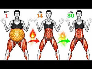 30-Minute STANDING Workout for STUBBORN BELLY FAT | Fast Results Home Challenge