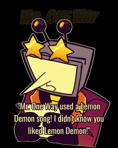 mr one way likes lemon demon...? #art #animation #lemondemon