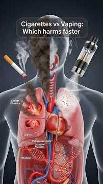 Cigarettes vs Vaping: Which One Really Harms You Faster?
