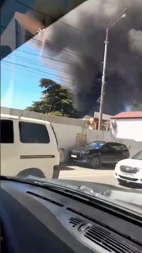 FIRE CONTINUES AT RUSSIAN BLACK SEA PORT AFTER DRONE ATTACK | GMA Public Affairs