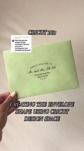 Creating Wedding Envelopes with Cricut Design Space