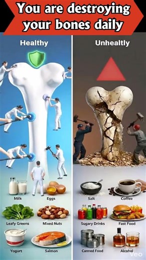 Your Bones Are at Risk: Eat vs Avoid 🦴 #shorts