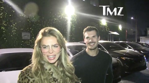 Brooks Nader Bares Her Boobs in Sheer Bodysuit in Paris