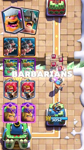 Lumberjack vs Elite Barbarians