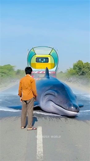 एक शार्क सड़क पर आ गई।😨wood workingwitharth handcraftidea/homemaderealtalent skill-art