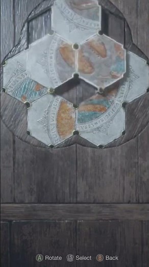Resident Evil 4 Hexagon Puzzle Solution - RE4 Remake Stone Pedestal
