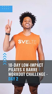 🚨 NEW YOUTUBE CHALLENGE VIDEO ALERT 🚨 Coach Greg is here to guide you through Day 2 of the 10-Day Low-Impact Pilates x Barre Workout Challenge – a standing upper body burner that will have your arms and shoulders feeling strong and sculpted! 💪🔥 This beginner-friendly routine combines controlled Pilates moves with Barre-inspired pulses to target every muscle from your biceps to your triceps – all without hitting the floor. Use light weights or simply your own bodyweight to get an amazing burn