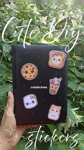 Cute DIY Sticker Notebook 💕 | Aesthetic Journal Decor 🎀