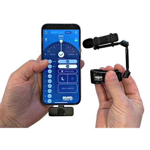 Microphone pour cornemuse InTune - USB-C connector | 210439U