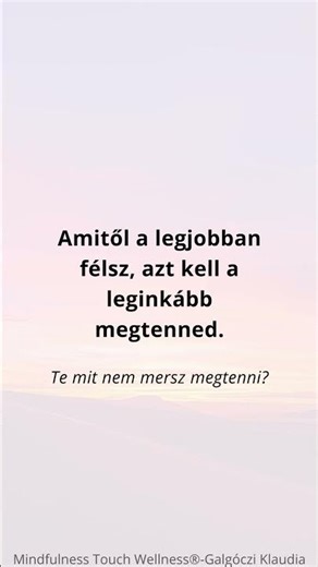 Te mitől félsz? Írd meg kommentben👇🏻#félelem #tudatosság #beingyou