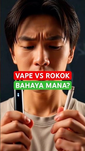 Vape vs Rokok biasa : Mana yang Lebih Berbahaya…? 😱🚬💨