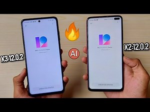 After MIUI 12.0.2 Update Poco X2 Vs Poco X3 - AI & Practical Speed Test