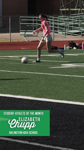 21K views · 107 reactions | Arlington ISD senior, Elizabeth Chupp, on Arlington High School’s soccer team, has been selected as the City of Arlington’s Student-Athlete of the Month for February 2025: https://bit.ly/3QG0sDg | City of Arlington, TX - City Hall | Facebook