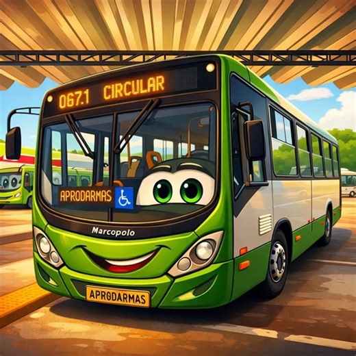 Linha: 067.1 Operadora: Piracicabana Região: Planaltina DF Créditos da imagem gerada na animação: @busologia_js.df