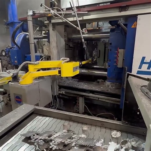 High Pressure Aluminum Die Casting Process Custom Die Cast Parts
