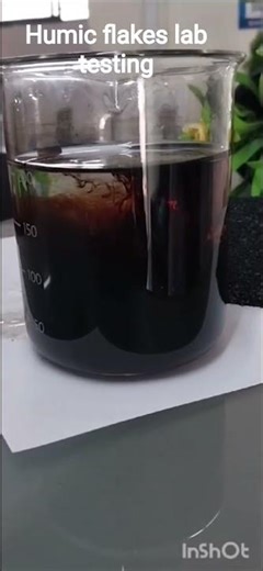 humic flakes lab testing #humicacid #agriculture #biofertilizer #farming #process