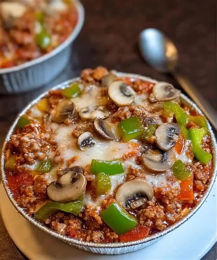 Delicious Low Carb Crustless Pizza Bowl Recipe