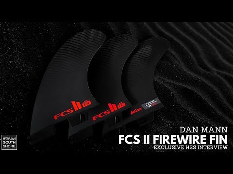 New FCS Shaper Fin by Dan Mann