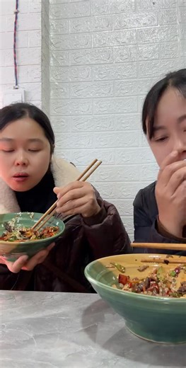 Mukbang Eating Spicy Fried Pork Ribs 🔥 With Sausage And Vegetables #susuyummy #yummyfood #mukbang #spicyseafood | Xiaoyu Rural