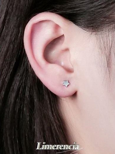 Mini star flat screw back titanium studs review#hypoallergenicearrings #jewelry #earrings #piercing