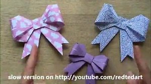159K views · 2.3K reactions | Paper Bows - Stunning simple wrapping - these look great on brown paper gifts. Slow version here https://www.youtube.com/user/redtedart/UCjjRFKvjpU1L1eDmfBWcqig?sub_confirmation=1 | Red Ted Art | Facebook